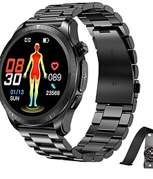 ieftine -iMosi E420 Ceas inteligent 1.39 inch Uita-te inteligent Bluetooth ECG + PPG Monitorizarea temperaturii Pedometru Compatibil cu Android iOS Dame Bărbați Standby Lung Rezistent la apă Control Media IP68