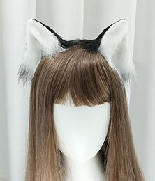 ieftine -clemă vulpe urechi de pisică labe de lup costum cosplay accesorii pentru costume de petrecere de halloween