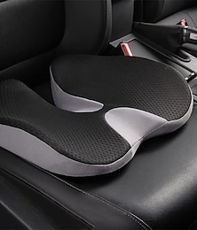 economico -cuscino per seggiolino auto starfire - cuscino del sedile in coccige in memory foam di dimensioni maggiori per migliorare la visuale di guida e un maggiore comfort - sciatica & sollievo dal dolore
