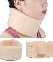 economico -1pc tutore per il collo supporto per il collo morbido tutore collare cervicale protezione per il collo spugna regolabile collo spalla rilassante collare per il collo allevia il dolore pressione della