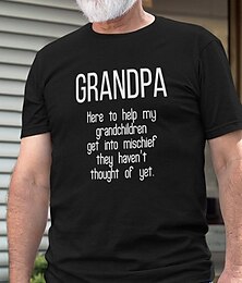 preiswerte -Herren Übergröße Groß Hoch T Shirt Tee Rundhalsausschnitt Schwarz Kurze Ärmel Outdoor Ausgehen Bedruckt Buchstabe Bekleidung Baumwollmischung Strassenmode Stilvoll Brautkleider schlicht