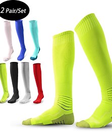 baratos -2 pares de meias de compressão masculinas meias lisas até o joelho meias pretas e brancas para caminhadas esportes ao ar livre esqui caminhadas diariamente quatro estações elegante clássico