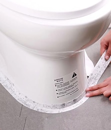 baratos -Adesivo de cola para banheiro, adesivo de embelezamento de canto de parede de canto de mesa à prova d'água à prova d'água de cozinha 3 cm * 1,5 m (1,5 * 59,06 ")