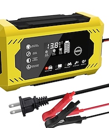 cheap -Car Battery Charger, 12V 6A Smart Battery Trickle Charger Auto 12V 24V Battery Maintainer For Car Truck Motorcycle Lawn Mower Marine Lead Acid Battery