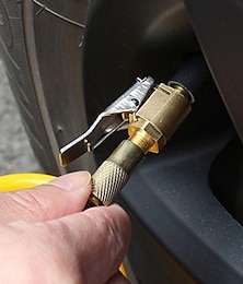 billige -starfre bil oppblåsningspumpe hurtigkoblingspumpe hurtigladehode dekkmunnstykke adapter pressetype chuck oppblåsbart munnstykke