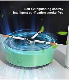 abordables -cendrier polyvalent avec fonction purificateur d'air pour filtrer la fumée secondaire des cigarettes éliminer les odeurs