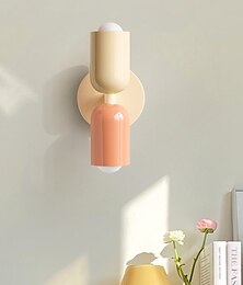 billiga -led vägglampor koppar minimalism upp och ner varmvitt ljus 5w 3000k vägglampor modern modern stil vardagsrum sovrum matsal metall vägglampa