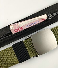 halpa -Miesten Vyö Taktinen vyö Nylon verkkotyövyö Musta Keltainen Nylon Asevoimat Armeija Tavallinen Arki-asut Bile Viikonloppu