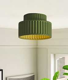 preiswerte -LED-Deckenleuchte Unterputz-Deckenleuchte 23cm Harz LED-Deckenleuchte Moderne runde Deckenleuchte Deckenleuchte für Wohnzimmerkorridor
