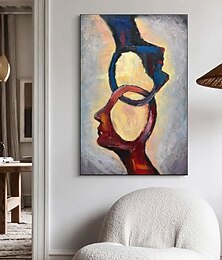 abordables -peinture à l'huile à la main grande taille peinture peint à la main mur art abstrait moderne personnes toile peinture décoration de la maison décor pas de cadre peinture seulement