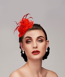 voordelige -fascinators kentucky derby hoed hoofddeksel veren netto bruiloft paardenrace dames dag melbourne cup cocktail hoofddeksels met veren cap hoofddeksel hoofddeksels