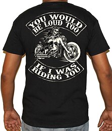 preiswerte -Herren Übergröße Groß Hoch T Shirt Tee Grafischen T-Shirt Rundhalsausschnitt Schwarz Kurze Ärmel Outdoor Ausgehen Bedruckt Graphic Buchstabe Lustig Bekleidung Baumwollmischung Stilvoll Brautkleider