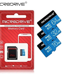 זול -class 10 מהירות גבוהה 128gb 64gb 32gb 16gb sd u3 tf כרטיס זיכרון flash micro tf sd כרטיס אחסון הרחבת sd מתאם לטלפון חכם dvr