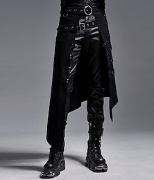 preiswerte -Punk & Gothic Mittelalterlich Steampunk Rock Pestdoktor Herren Maskerade Erwachsene Röcke