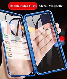 economico -telefono Custodia Per Samsung Galaxy A34 A54 A73 A53 A33 A72 A52 A42 A71 A51 A31 A21s A12 A32 A13 Custodia ad adsorbimento magnetico con Proteggi Schermo Magnetico Protezione Completa Trasparente