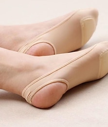 abordables -Chaussettes en soie antidérapantes ultra-fines invisibles à bouche peu profonde pour femmes
