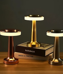 お買い得  -レトロタッチled充電テーブルランプクリエイティブダイニングホテルバーコーヒーテーブルランプ屋外ナイトライトリビングルーム装飾デスク調光ランプ