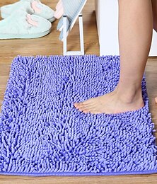 זול -שטיח אמבטיה של שניל שטיח מחליק לאמבטיה, שטיחי רצפה נגד החלקה מחצלת דלת שטיח נגד החלקה שטיח אמבטיה שטיחים למטבח שטיחי דלת שטיחי רצפה לסלון, חדר אמבטיה