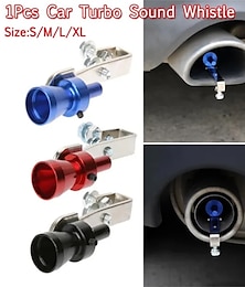 economico -1 pz simulatore di suono universale tubo di scarico per auto turbo fischio auto silenziatore turbo ricambi auto