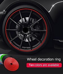 cheap -8M Wheel Decorative Strip Decorative Protection Strip Wheel Anti-collision Strip Modification Supplies To Send Adhesion Promoter