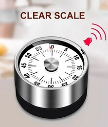 economico -timer meccanico da cucina timer da 60 minuti timer da cucina allarme forte timer da orologio magnetico