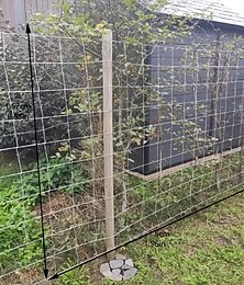 お買い得  -つる植物用のポリエステルパーゴラ、植栽用の5 * 15フィートの再利用可能なDIYネット、ガーデン用品、植物サポート構造
