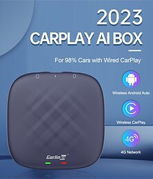 abordables -Carlinkit carplay ai box mini sans fil carplay android auto qcm6125 android 13.0 carplay streaming box pour iptv netflix 64g 128g