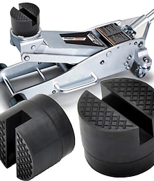 voordelige -vloer sleuven auto rubber jack pad frame beschermer adapter jacking tool knijplas zijhefschijf