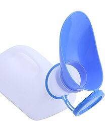 economico -vasino per orinatoio portatile con coperchio per auto, emergenza, viaggio (1000 ml)