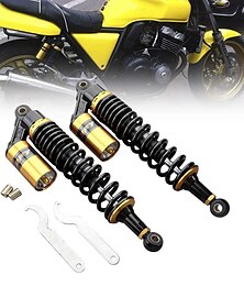 economico -rfy universale 320mm 12.5 pollici sospensione ammortizzatore posteriore moto per honda / yamaha / suzuki / kawasaki per scooter atv quad dirt bike