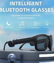 billige -xg-88 bluetooth briller hodetelefoner, smarte åpne øre lydbriller høyttaler ørekrok bluetooth5.0 vanntett ergonomisk design hurtigladende hodetelefoner
