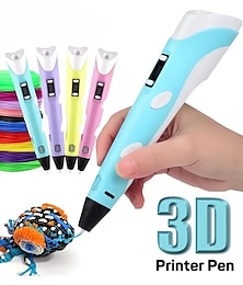 abordables -Lápiz 3d diy pluma de impresión 3d para hacer graffiti alambre pla arte gráfico juguete para niños festival regalo de cumpleaños