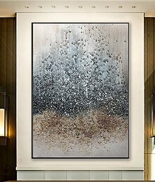 cheap -Large Oil Painting 100% Handmade Hand Painted Wall Art On Canvas Grey Modern Abstract Classic Home Decoration Decor Rolled Canvas No Frame Unstretched