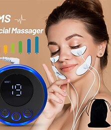 cheap -EMS Facial Massager for Face Muscle Stimulator Facial Lifting Pulse Electric V-Face Slim Eye Beauty Wrinkle Remover Skin Tighten