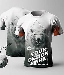 abordables -Camiseta personalizada para hombre, diseña tus propias camisetas personalizadas, equipo deportivo, camiseta personalizada con estampado completo, regalos personalizados