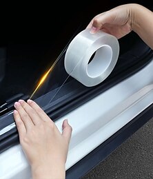 economico -Striscia anti-collisione universale per auto nano nastro adesivo antigraffio soglia auto pellicola trasparente bordo porta adesivi protettivi per auto