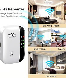 Недорогие -1 шт., удлинитель Wi-Fi, расширитель диапазона Wi-Fi, повторитель беспроводного интернета, усилитель сигнала до 2640 кв. футов и 25 устройств, усилитель дальнего действия с портом Ethernet, настройка в одно касание, точка доступа