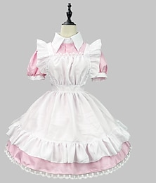 economico -Ispirato da Cosplay Completo Cameriera Anime Costumi Cosplay Giapponese Mascherata Abiti Cosplay Costume Per Per donna