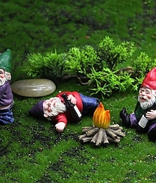cheap -Outdoor Landscape Ornaments, Personality Garden Ornaments, Elf Resin Crafts