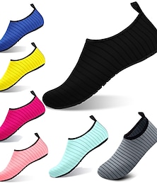 abordables -Zapatos acuáticos cómodos y sin cordones para hombres y mujeres: calzado ligero, flexible y antideslizante para playa y piscina