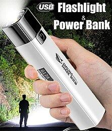 voordelige -draagbare 2 in 1 990000lm ultra heldere g3 tactische led zaklamp zaklamp outdoor lamp camping tactiek flash usb oplaadbare