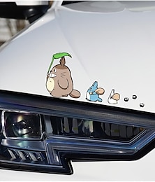 halpa -totoro autotarrat sarjakuva anime dinosaurus luova hauskat autotarrat, auton korin naarmukansi tarrat tarrat auton ikkunoiden koristeet tarrat