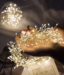 economico -petardo luci stringa fata alimentata tramite usb luce ghirlanda con telecomando impermeabile per matrimonio campeggio decorazioni per feste 3m 100led / 6m 200led