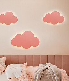 economico -Applique Da Parete Per Cameretta Bianca Lampada Da Notte A Forma Di Nuvola Per Camera Da Letto