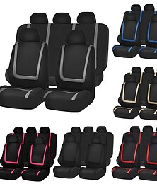 economico -9 pezzi Fodera per sedile auto per Set completo Soffice Resistenti antiscivolo per SUV / Van / Auto