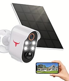 cheap -Security Camera Wireless Outdoor, EKEN Solar Camera For Home Security, 1080P,Human And Motion Detection, 2-Way Talk, Night Vision Camera, 2.4G WiFi, Cloud Storage, Wi Fi Camera, Wireless Camera, Battery Powered Security Camera, IP Camera Outdoor