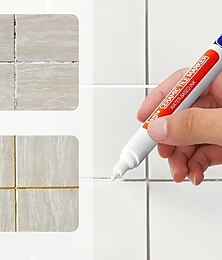 Недорогие -Effortlessly Repair and Refresh Your Tiles with this White Waterproof Grout Pen!