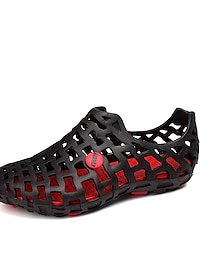Χαμηλού Κόστους -Ανδρικά Σανδάλια Παπούτσια Νερού Ανάντη παπούτσια Καθημερινό Στυλ Παραλίας Καθημερινά EVA Αναπνέει Μοκασίνια Μαύρο / Κόκκινο Μπλε Γκρίζο Καλοκαίρι Άνοιξη
