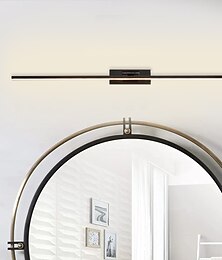 levne -led zrcadlová přední lampa toaletní světlo stmívatelné 60cm/80cm nástěnné světlo měděné otočné o 260 stupňů pro moderní jednoduchou ložnici koupelna dárek pro rodinné přátele ip20