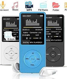cheap -LCD Screen Digital MP3/MP4 Music Video Player with Earphone Support 32GB Memory TF Card FM Radio Video Recording E-book Function